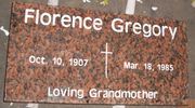 Engraved 24x12x4 Marble Red Granite Headstone