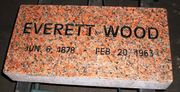 Engraved 24x12x4 Marble Red Memorial Gravestone