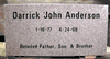 Engraved 24x12x6 Cemetery Marker in G614 Gray Granite Engraved 24x12x6 Cemetery Marker in G614 Gray Granite