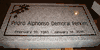  Engraved 28x16x4 G633 Gray Cemetery Memorial Marker