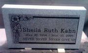 Engraved 28x16x4 G633 Gray Granite Memorial Marker
