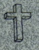 Engraved 3D Cross Design 521