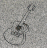 Engraved Acoustic Guitar Design 