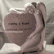 Engraved Angel Headstone Engraved Angel Headstone