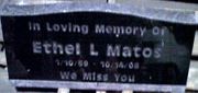 Engraved Black Slant Headstone