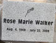 Engraved Cemetery Marker Engraved Cemetery Marker