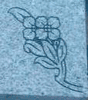 Engraved Double Bloom Dogwood Flower Cemetery Headstone Design 949 on G614 Gray Granite Engraved Double Bloom Dogwood Flower Cemetery Headstone Design 949 on G614 Gray Granite