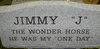Engraved G614 Slant Headstone