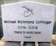 Engraved G633 K0102 Upright Marker