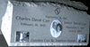 Engraved G633 Slant Headstone