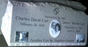 Engraved G633 Slant Headstone