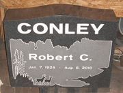 Engraved G654 Dark Gray Granite K-01-02 Headstone