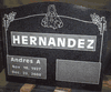 Engraved G654 M01Upright Headstone
