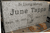 Engraved Granite Headstone