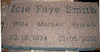 Engraved Granite Tombstone