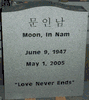 Engraved Gravestone