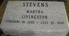 Engraved Gray Granite Bevel Memorial
