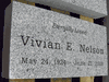 Engraved Gray Granite Monument