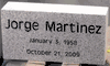 Engraved Gray Gravestone Marker