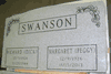 Sandblasted Engraved Gray Headstone 