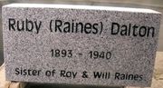 Engraved Gray Memorial Marker