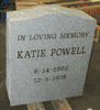 Engraved Gray Upright Headstone Engraved Gray Upright Headstone