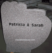 Engraved Headstone Back
