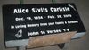 Engraved Jet Black 24x12x4 Cemetery Gravestone