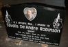 Engraved Jet Black Granite P-01-02 Monument