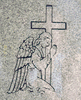 Engraved Kneeling Angel Design 