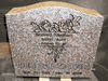 Engraved L-01 Anxi Upright Memorial Headstone