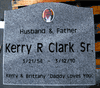 Engraved L-01 Upright Funeral Memorial in G633