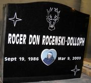 Engraved L01 Black Memorial