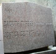 Engraved M-01 Anxi Granite Companion Monument