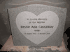 Engraved M-01 Gray Granite Upright Memorial