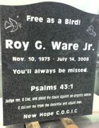 Engraved Memorial G654