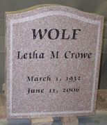 Engraved Memorial G663