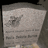 Engraved N-01 Anxi Granite Headstone (Front)