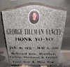 Engraved N-01 G633 Gray Granite Upright Memorial