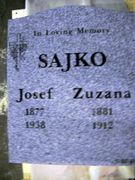 Engraved N-01 G633 Historical Upright Tombstone