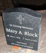 Engraved N-01 G654 Dark Cloud Gray Granite Memorial Engraved N-01 G654 Dark Cloud Gray Granite Memorial