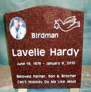 Engraved N-01 India Red Upright Monument