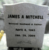  Engraved N-01 Upright Headstone in G633 Gray Granite