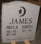 Engraved N-02 Gray Granite Companion Monument