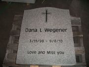 Engraved N-02 Gray Granite Upright Monument