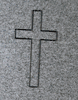 Engraved Open Cross Design 