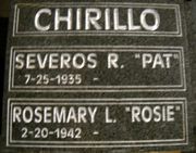 Engraved Panel Headstone Design 1664--Basic Border Box