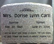 Engraved Slant Anxi Memorial Engraved Slant Anxi Memorial