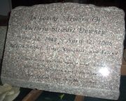 Engraved Slant Anxi Tombstone