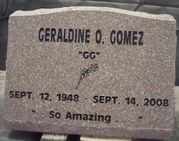 Engraved Slant G633 Memorial